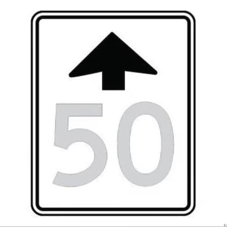 Accuform SPEED SIGN 30 in X 24 in HIGH INTENSITY FRR20615HP